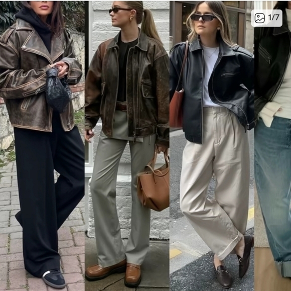 Siena Studio Women's Classic Black Leather Jacket - Picture 11 of 11